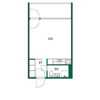 Квартира в Финляндии, 27 кв.м.