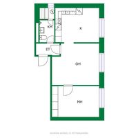 Квартира в Финляндии, 53 кв.м.