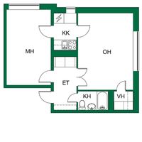 Квартира в Финляндии, 37 кв.м.