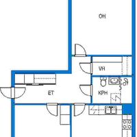 Квартира в Финляндии, 61 кв.м.