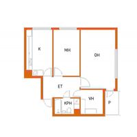 Квартира в Финляндии, 57 кв.м.