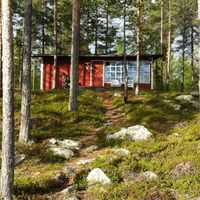 House in Finland, Posio, 50 sq.m.