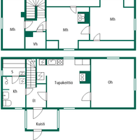 House in Finland, 79 sq.m.