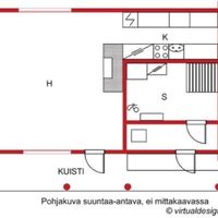 House in Finland, Kuusamo, 35 sq.m.