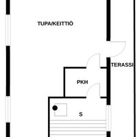 House in Finland, Heinaevesi, 25 sq.m.