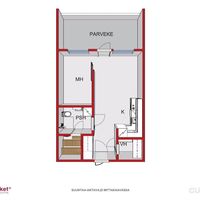 Flat in Finland, Pirkanmaa, 39 sq.m.