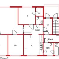 House in Finland, Pori, 149 sq.m.