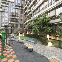 Apartment in Turkey, Istanbul, 102 sq.m.