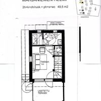 Апартаменты в Финляндии, Кайнуу, 50 кв.м.