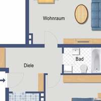 Residential complex in Germany, 54 sq.m.