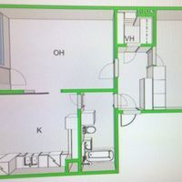 Flat in Finland, Kouvola, 61 sq.m.