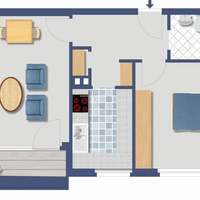 Flat in Germany, Hessen, Wiesbaden, 50 sq.m.