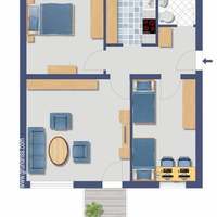 Квартира в Германии, Северная Рейн-Вестфалия, Бонн, 72 кв.м.