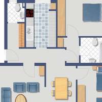 Flat in Germany, Hessen, Wiesbaden, 75 sq.m.