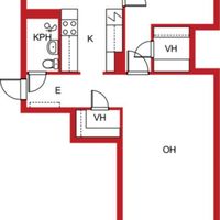 Flat in Finland, Pori, 68 sq.m.