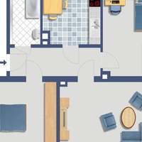 Flat in Germany, Saxony, Dresden, 66 sq.m.