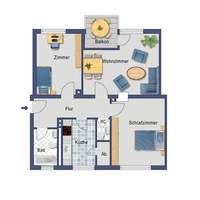 Квартира в Германии, Северная Рейн-Вестфалия, Бонн, 74 кв.м.