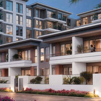 Apartment in United Arab Emirates, Dubai, 627 sq.ft.