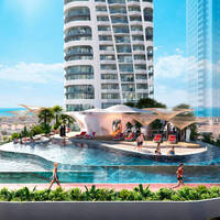 Residential complex in United Arab Emirates, Dubai, 1401 sq.ft.