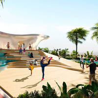 Residential complex in United Arab Emirates, Dubai, 1401 sq.ft.