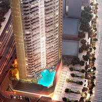 Residential complex in United Arab Emirates, Dubai, 615 sq.ft.