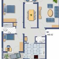 Flat in Germany, Baden-Wuerttemberg , Konstanz, 91 sq.m.