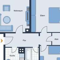 Flat in Germany, Schleswig-Holstein, Kiel, 73 sq.m.