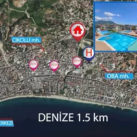 Апартаменты в Турции, Аланья, 63 кв.м.