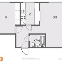 Flat in Finland, Savonlinna, 46 sq.m.