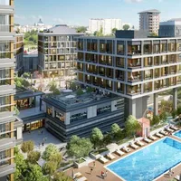 Апартаменты в Турции, Стамбул, 246 кв.фт.