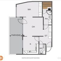 Квартира в Финляндии, Савонлинна, 54 кв.м.