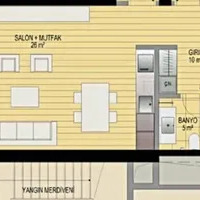 Apartment in Turkey, Istanbul, 125 sq.ft.