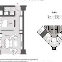 Apartment in Turkey, Istanbul, 92 sq.ft.