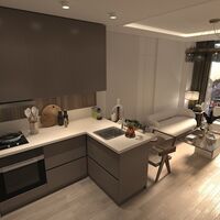 Апартаменты в Турции, Стамбул, 55 кв.м.