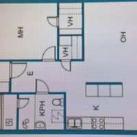 Апартаменты в Финляндии, Коувола, 57 кв.м.