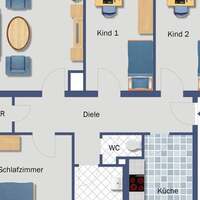Flat in Germany, Hessen, Frankfurt am Main, 90 sq.m.