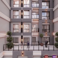 Apartment in Turkey, Istanbul, 77 sq.m.