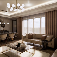 Apartment in Turkey, Istanbul, 196 sq.m.