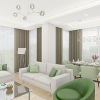 Апартаменты в Турции, Стамбул, 183 кв.м.