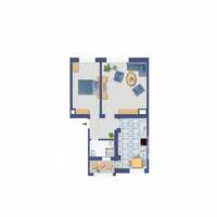 Flat in Germany, Saxony, Dresden, 61 sq.m.