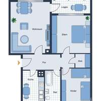 Flat in Germany, Schleswig-Holstein, Kiel, 73 sq.m.