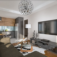 Апартаменты в Турции, Стамбул, 48 кв.м.