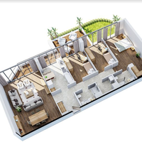 Апартаменты в Турции, Стамбул, 177 кв.м.