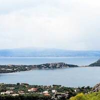 Island in Greece, Peloponnese, Loutraki, 4840 sq.m.
