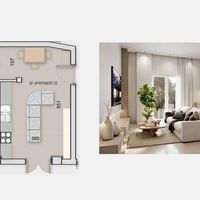 Квартира в Греции, Аттика, 37 кв.м.