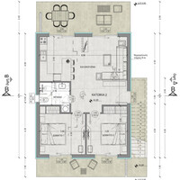 Flat in Greece, Nikiti, 80 sq.m.