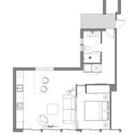 Flat in Greece, Attica, Attiki, 57 sq.m.
