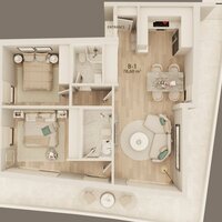 Квартира в Греции, Аттика, 79 кв.м.