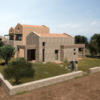 Flat in Greece, Thasos, 50 sq.m.