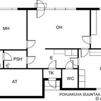 Apartment in Finland, Imatra, 90 sq.m.